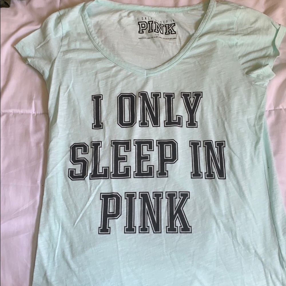 Pink pajama shirt